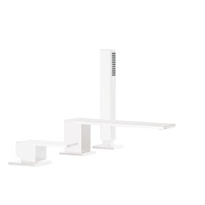 Mitigeur bain d’étagère  avec douchette anticalcaire - TRES 00616105BM Mitigeur bain d’étagère  avec douchette anticalcaire - TR