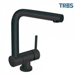 Ensemble de douche adaptable à tout type de robinet Acier - TRES 19063504AC  - Vita Habitat