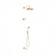 Kit de douche thermostatique électronique et encastré SHOWER TECHNOLOGY · Contrô - TRES 09226301OR