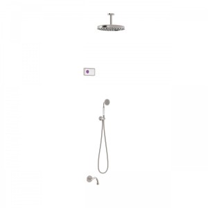Kit de douche thermostatique électronique et encastré SHOWER TECHNOLOGY
· Contrô  - TRES 09226302AC Kit de douche thermostatique