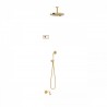 Kit de douche thermostatique électronique et encastré SHOWER TECHNOLOGY · Contrô - TRES 09226302OR