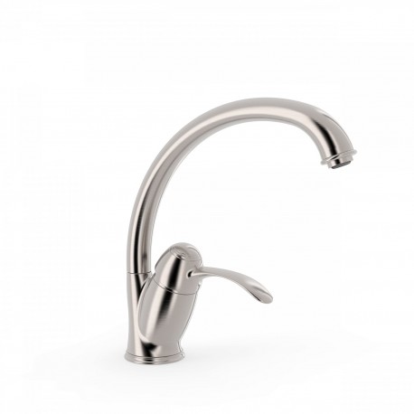 Mitigeur évier acier - TRES 24244101AC 