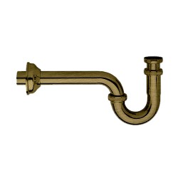 SIPHON DE LAVABO FORME S 1"1/4 VIEUX BRONZE - CRISTINA ONDYNA AC20192