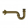 SIPHON DE LAVABO FORME S 1"1/4 VIEUX BRONZE - CRISTINA ONDYNA AC20192