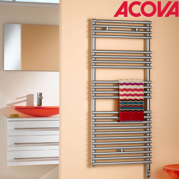 Radiateurs sèche-serviettes design électriques Acova, en acier ou inox