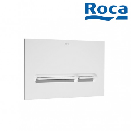 Pl5 Plaque De Commande Dual Blanche - ROCA A890099000