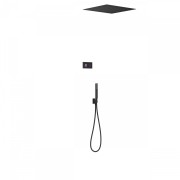 Kit de douche thermostatique électronique et encastré SHOWER TECHNOLOGY
· Contrô  - TRES 09288561NM Kit de douche thermostatique