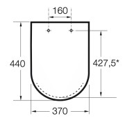 Abattant Wc Silencio Carmen Blanc - ROCA - A801