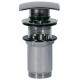 Bonde de lavabo avec trop‑plein 68x68 mm CLICK‑CLACK - TRES 13434020