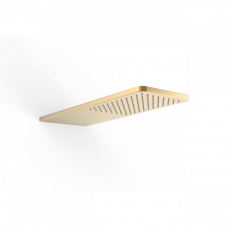 Douche murale acier inoxydable anticalcaire 210x550 mm Or Mat - TRES 29990307OM Douche murale acier inoxydable anticalcaire 210x