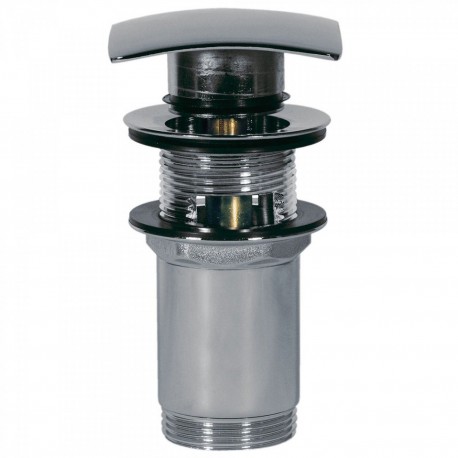 Bonde de lavabo avec trop‑plein  68x68 mm CLICK‑CLACK - TRES 13434020 Bonde de lavabo avec trop‑plein  68x68 mm CLICK‑CLACK - TR