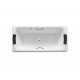 ROCA Lun Plus Baig.Acier 1700X750X440 Fad/Pieds+Poignees Blanc - A221350001