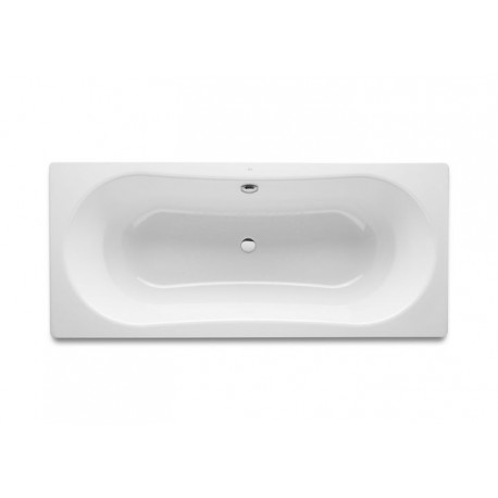 Baignoire acier émaillé avec fond antidérapant 1800X800 Blanc Duo Plus - ROCA A221670000