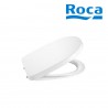 Abattant WC double laqué frein de chute SILENCIO Blanc DEBBA - ROCA A801B2000B