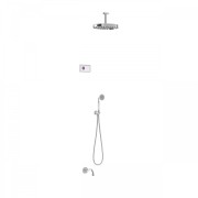 Kit de douche thermostatique électronique et encastré SHOWER TECHNOLOGY Chrome  - TRES 09226302