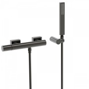 Mitigeur douche
Douchette à main anticalcaire avec support orientable et flexibl  - TRES 21116701KM Mitigeur douche
Douchette à 