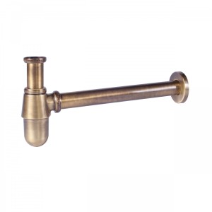 Siphon bouteille avec bouchon de visite pour lavabo  - TRES 03463430LV Siphon bouteille avec bouchon de visite pour lavabo  - TR