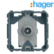 Prise TV directe 2M - APPAREILLAGE MURAL GALLERY HAGER WXF250