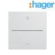 Enjoliveur variateur connecte pure GALLERY HAGER WXD070B
