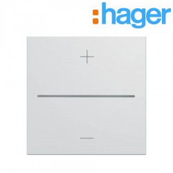 Enjoliveur variateur connecte pure GALLERY HAGER WXD070B