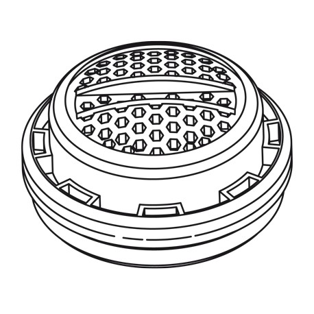 Aérateur Mâle 24/100 Chrome - TRES 29961001