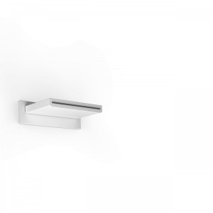 Douches murales acier inoxydable
avec bec cascade. 152x200 mm.  - TRES 29990304BM Douches murales acier inoxydable
avec bec casc