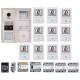 PACK VIDEO 10BP Poste intérieur audio - vidéo GTBV10E - Aiphone 200390