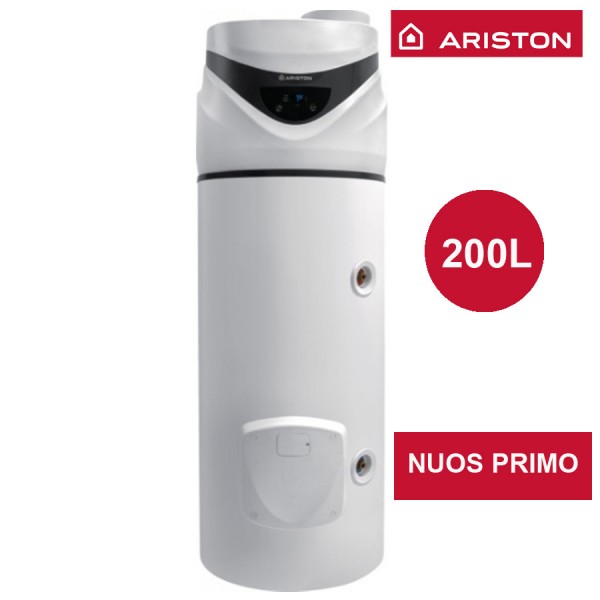 Chauffe eau thermodynamique Nuos Primo Ariston Air Ambiant/Air Extérieur 200 L 