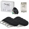 Pack avec 1 centrale et 8 badges programmés avec alimentation HEPACK8 - AIPHONE 150041