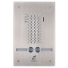 Platine audio encastrée inox 2 BP IP/SIP avec synthèse vocale pictos et boucle magnétique IXSSA2L - AIPHONE 200946