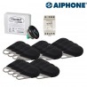 Pack avec 1 centrale et 20 badges programmés avec alimentation HEPACK20 - AIPHONE 150044