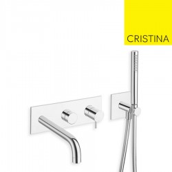 Mitigeur bain/douche chrome rétro ART ELITE - CRISTINA ONDYNA AE10751