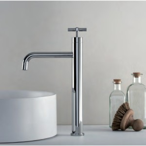 Mitigeur lavabo mi-haut cartouche progressive + vidage chromé  EXECUTIVE - CRISTINA ONDYNA EV22551