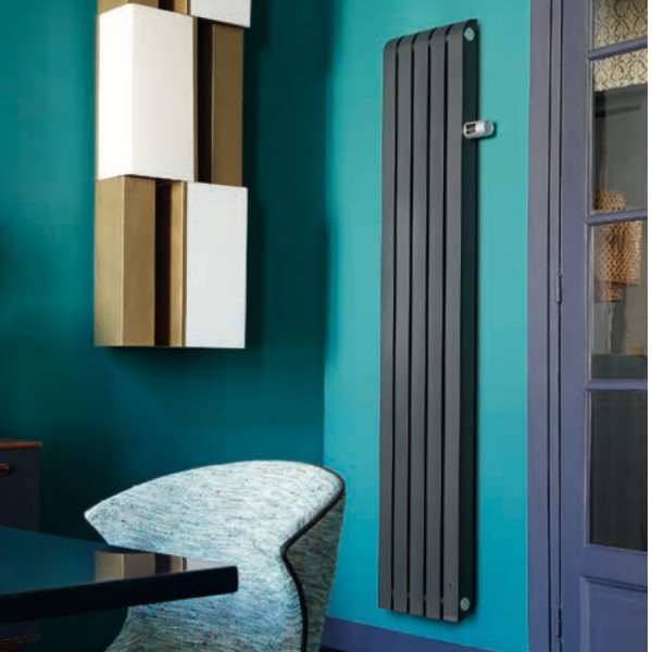 Radiateur électrique THERMOR MYTHIK Vertical 1500W Blanc Granit - 460272 - Vita Habitat