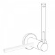 Porte‑serviettes accessoires 180 mm. (pour réf.: 34.123, 34.122, 205.223.01, 205 - TRES 03412401BM
