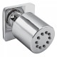 Douche latérale d'hydromassage avec 1 type de jet orientable Chromé - TRES 29951502