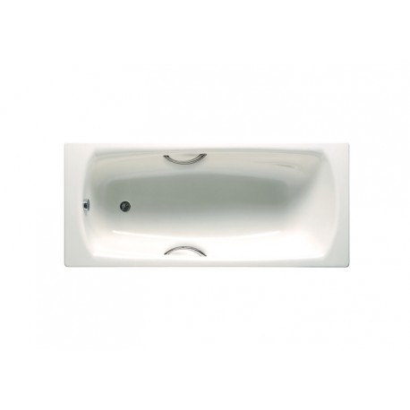 Baignoire acier émaillée avec fond antidérapant 1800X800 Blanc Swing - ROCA A220070001