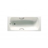 Baignoire acier émaillée avec fond antidérapant 1800X800 Blanc Swing - ROCA A220070001