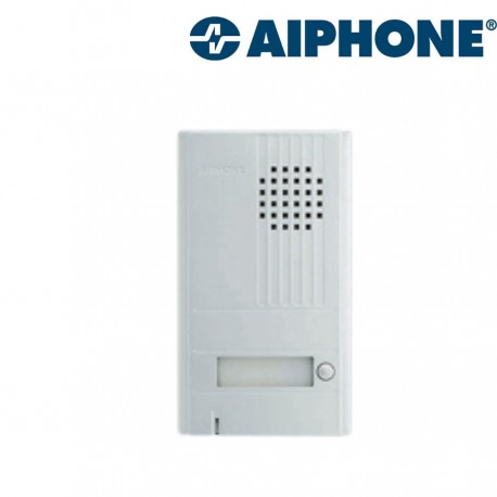 Platine saillie 1 BP avec façade aluminium DA1DS - AIPHONE 110538