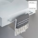 Porte serviette Ambiente 40cm Chrome - CRISTINA ONDYNA - AM21151