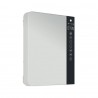 Sèche-serviettes soufflant blanc sans barre 1800W (800W+1000W) TELIA - ATLANTIC 720109