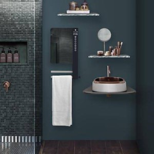 Sèche-serviettes soufflant avec ou sans barres 1800W (800W+1000W) TELIA - ATLANTIC 