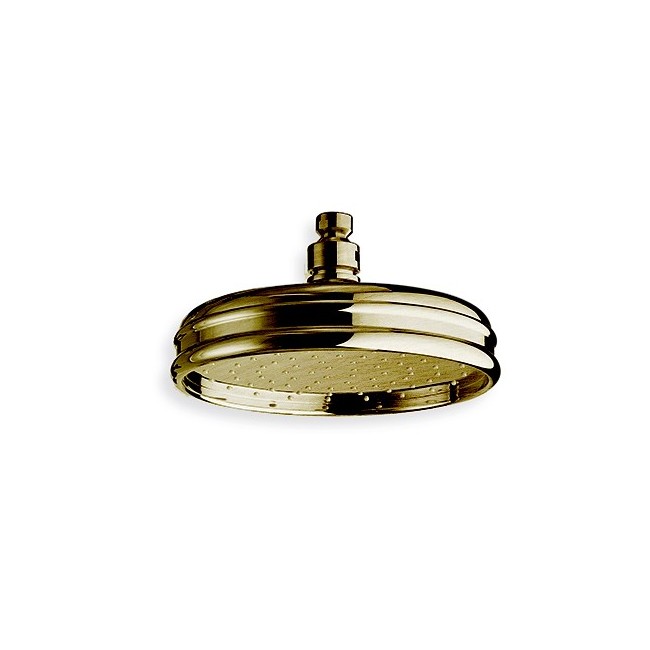 POMME DE DOUCHE RETRO LUXE ANTICALCAIRE F1/2" D.200 VIEUX BRONZE - CRISTINA ONDYNA RX54892