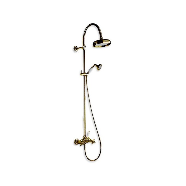 COLONNE DE DOUCHE CHAMBORD RETRO COMPLETE VIEUX BRONZE - CRISTINA ONDYNA CH17392