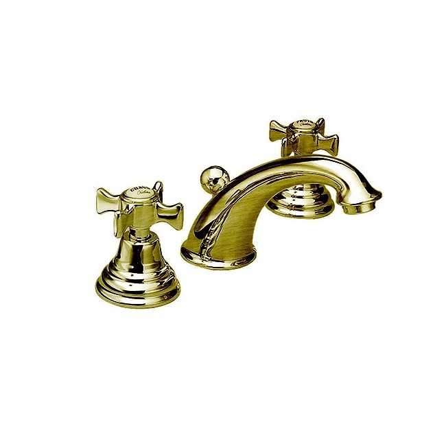 Mélangeur pour lavabo 3 trous vieux bronze RETRO CHAMBORD - CRISTINA ONDYNA CH11392