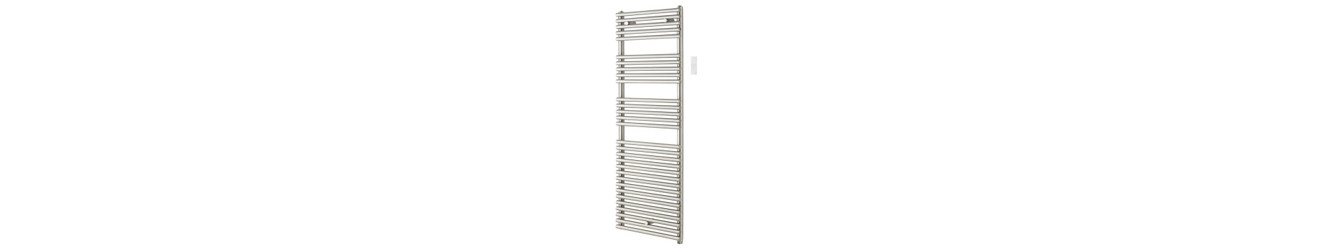 Sèche-serviettes électrique ACOVA Cala Inox IHD 200W à 500W