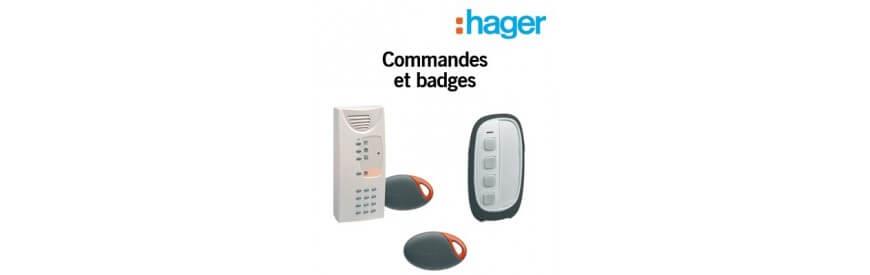 Commandes et badges