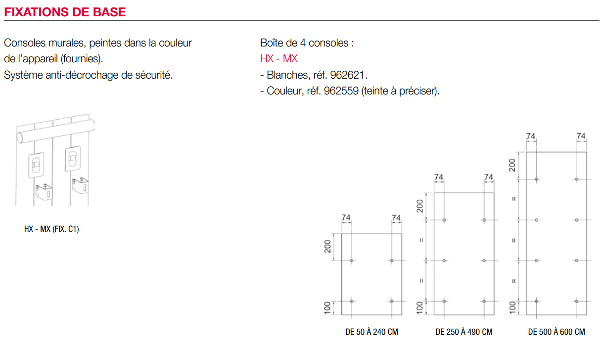 fixations acova fassane