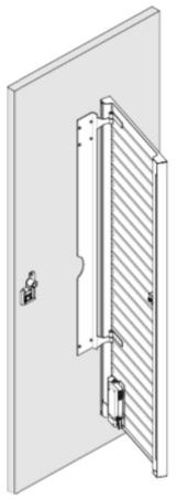 Système de fixation du radiateur electrique ARTEMIA - ACOVA