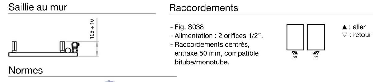 raccordement chauffage